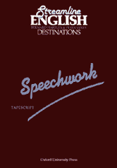 Destinations Speechwork Tapescript